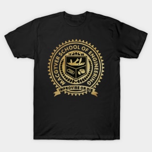 Vintage - MacGyver School Of engineering T-Shirt